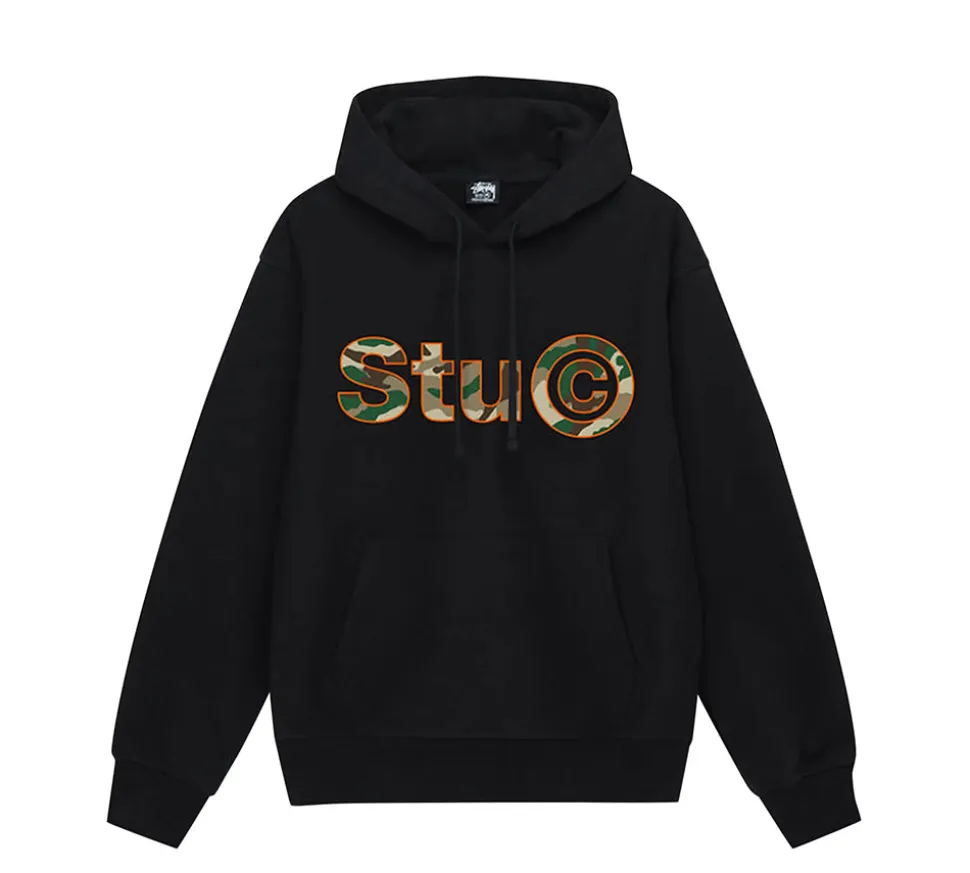 Stüssy Stu C. Hoodie - Black