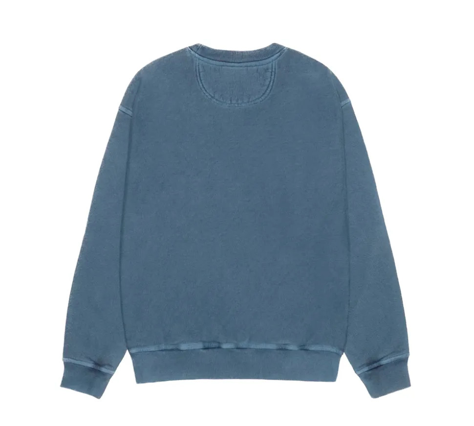 Stüssy Wear Pigment Dyed Crewneck - Navy