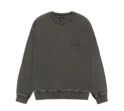 Stüssy Wear Pigment Dyed Crewneck - Black