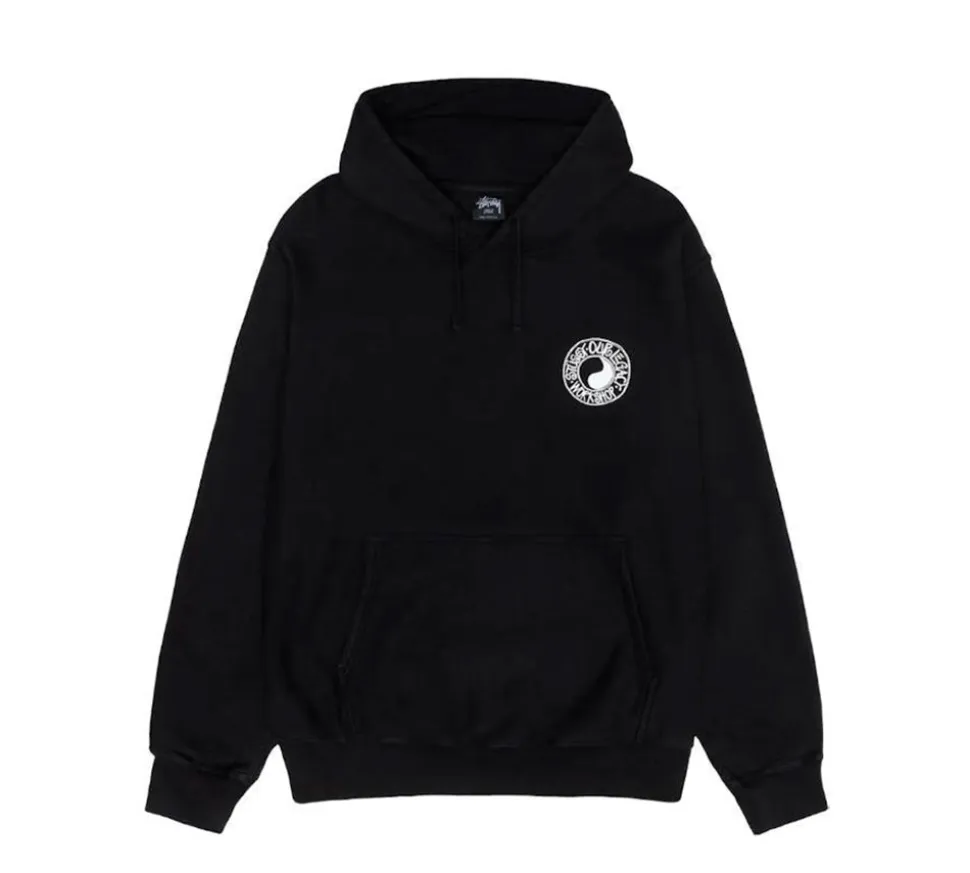Stüssy x Our Legacy Work Shop Buana Pigment Dyed Hoodie - Black