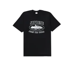 Supreme Corteiz Rules The World T-shirt - Black