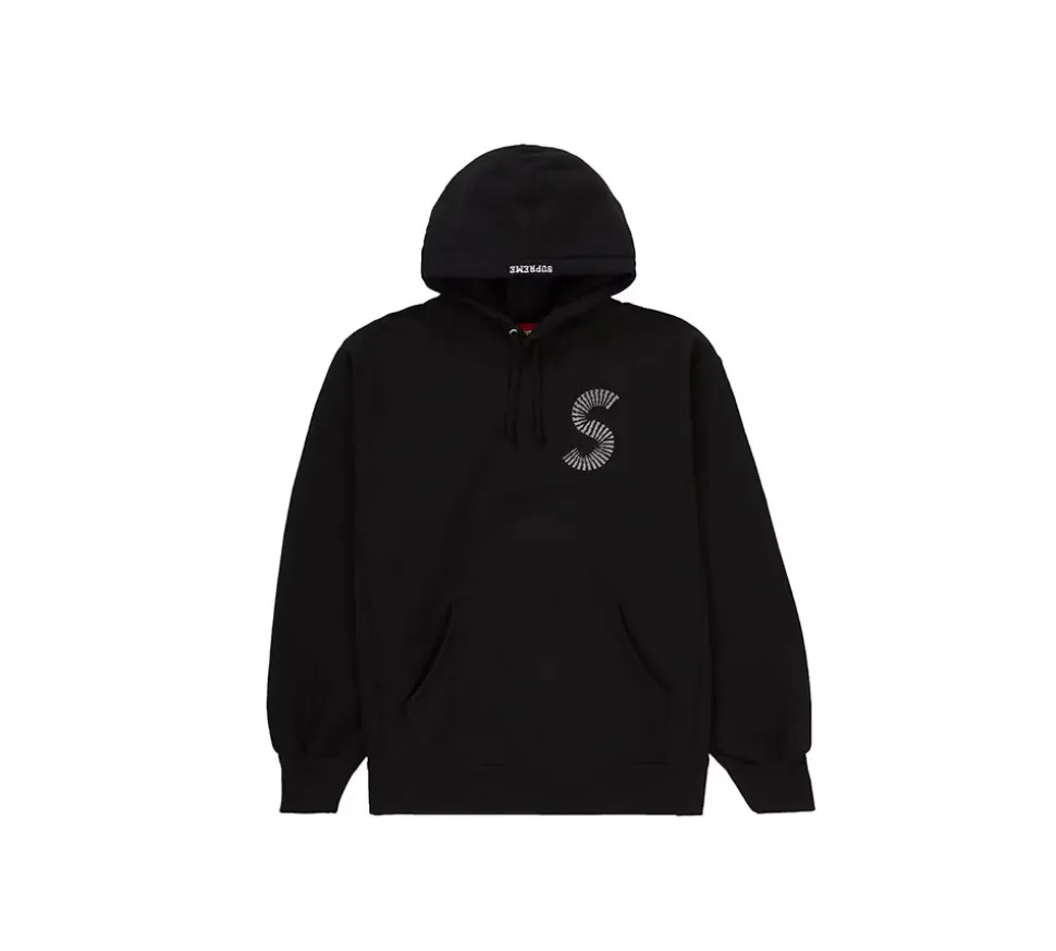 Supreme S Logo Hooded Sweatshirt (FW20) - Black