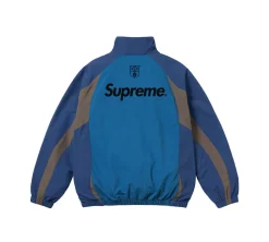 Supreme S Logo Track Jacket - Navy