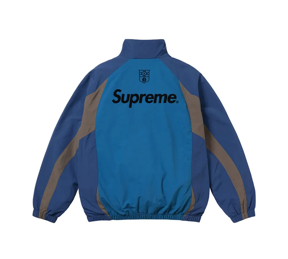 Supreme S Logo Track Jacket - Navy