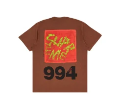Supreme Supreme Paint T-shirt - Brown