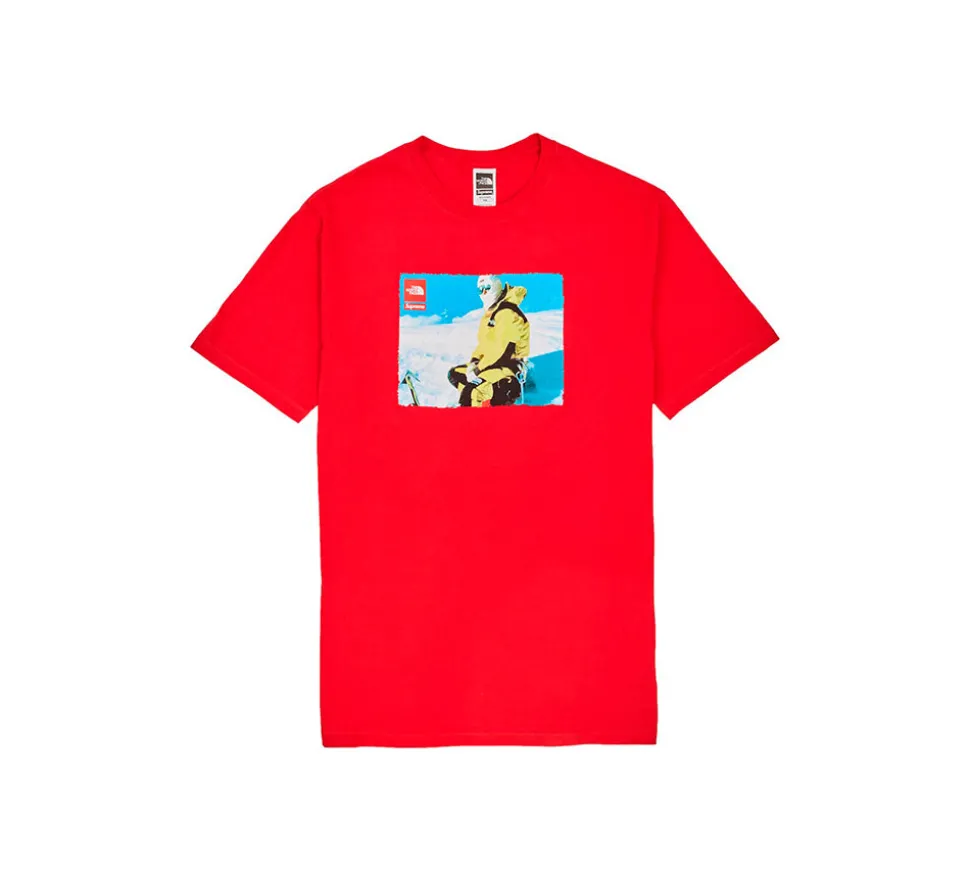 Supreme The North Face Photo T-shirt - Red