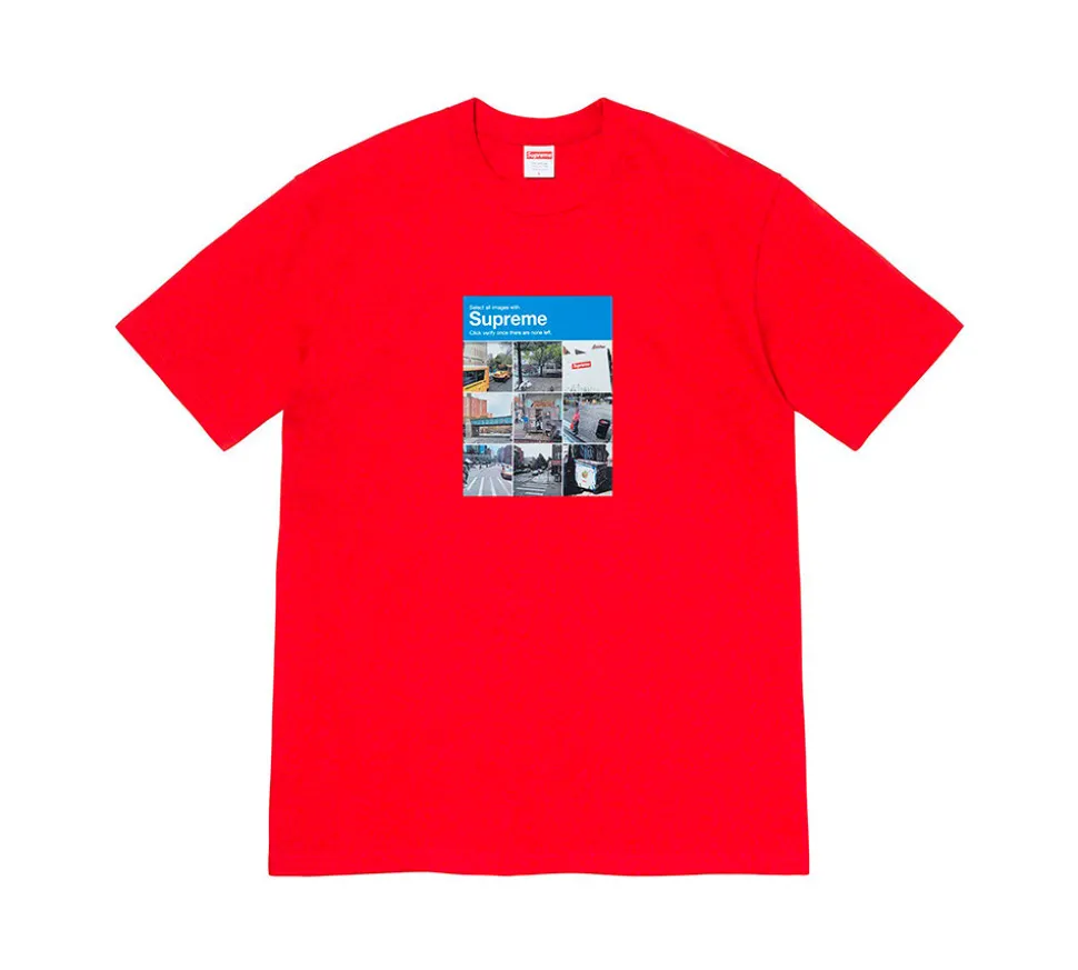 Supreme Verify T-Shirt - Red