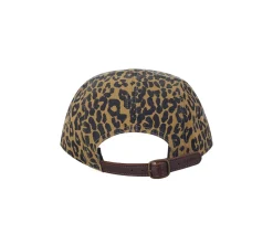 Supreme Washed Chino Twill Camp Cap (FW23) - Leopard