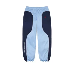 Supreme x Jordan Tricot Track Pants - Light Blue