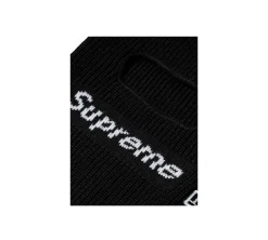 Supreme x New Era Box Logo balaclava - black