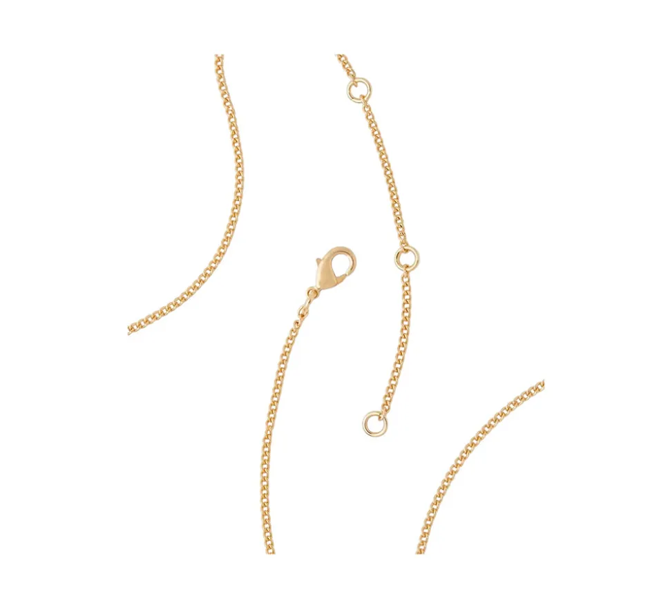 TwoJeys &&™ Endlessly Sun Necklace - High quality 3 micron gold bath