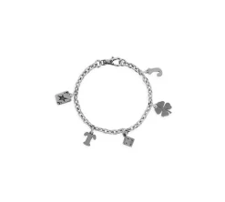 TwoJeys &&™ Lucky Charms Bracelet - 12 microns silver plated