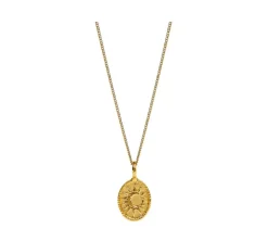 TwoJeys &&™ Midnight Necklace - High Quality 3 Micron Gold Bath