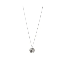 TwoJeys &&™ Saints & Sinners Necklace - 925 Silver Chain w/ 12 Microns Silver Plated