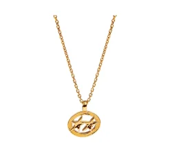 TwoJeys &&™ Superstar Necklace - High Quality 3 Micron Gold Bath