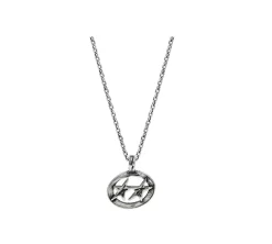 TwoJeys &&™ Superstar Necklace - 925 silver chain w/ handcrafted pendant