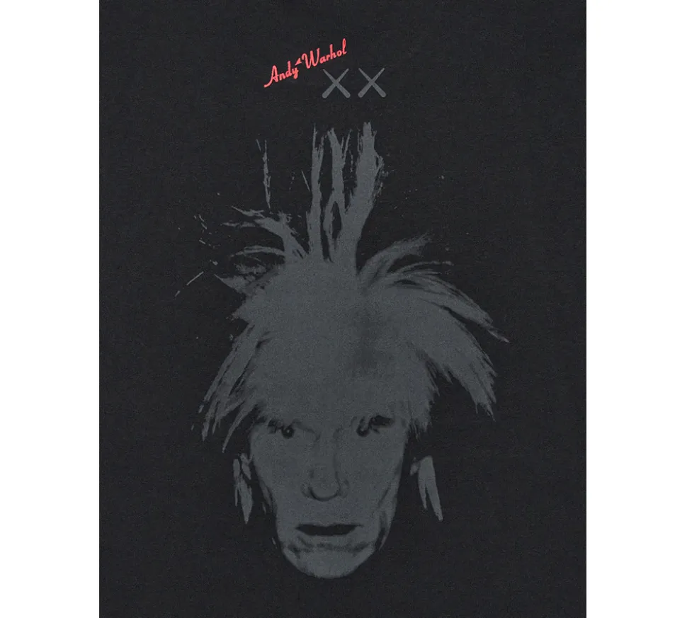 UNIQLO KAWS + WARHOL UT Graphic T-Shirt - Black