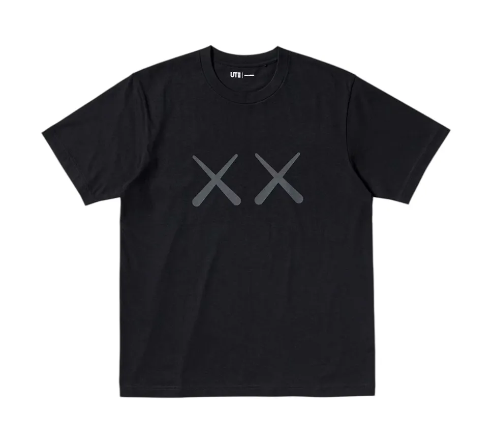 UNIQLO KAWS + WARHOL UT Graphic T-Shirt - Black