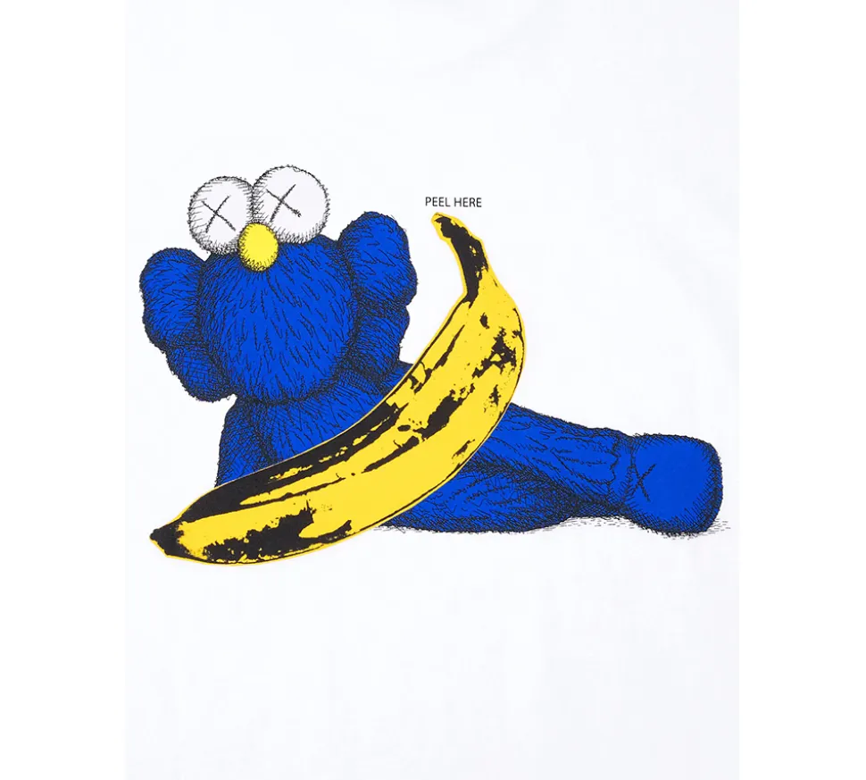 UNIQLO x KAWS + Warhol UT Graphic T-Shirt - White