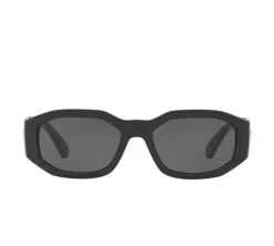 Versace Medusa Biggie Sunglasses - Black/Gold