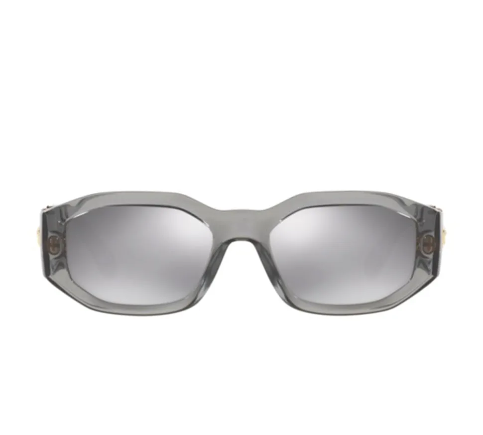 Versace Medusa Biggie Sunglasses - Transparent Grey