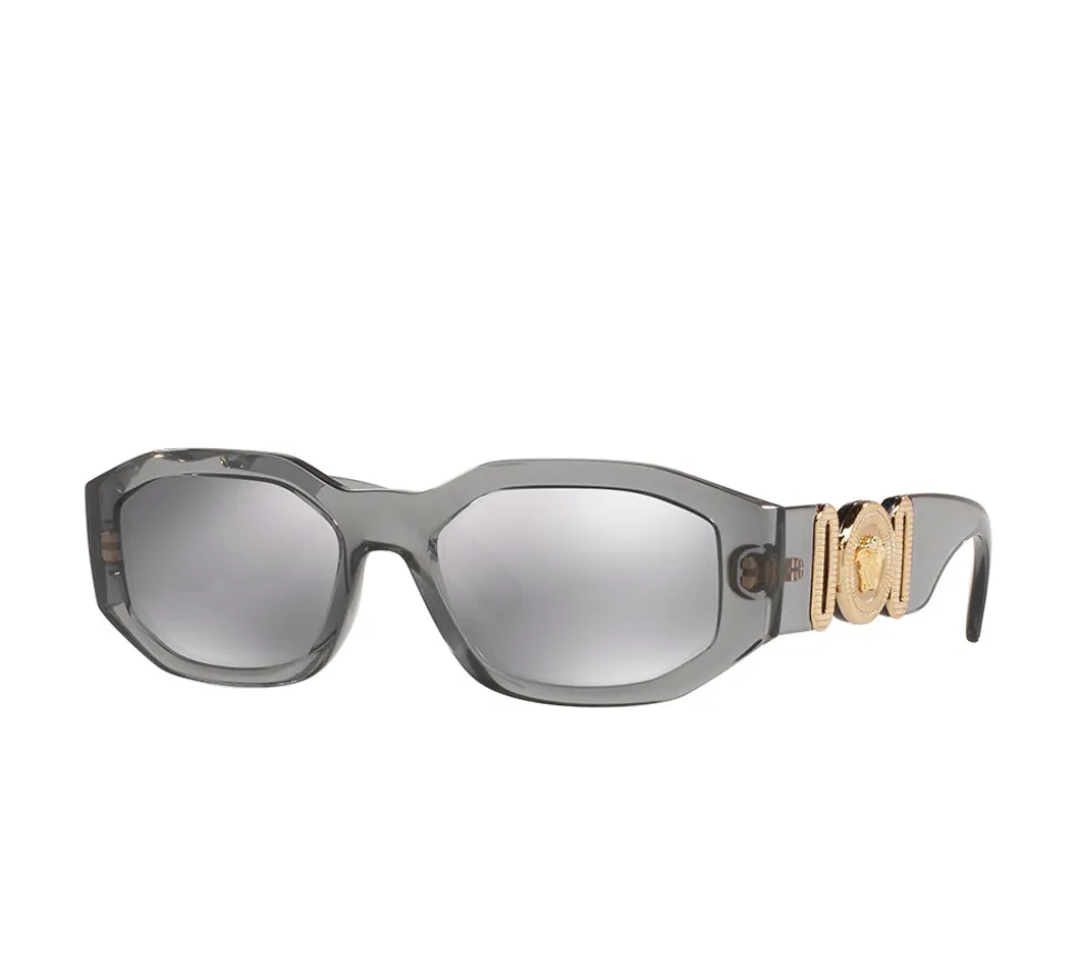 Versace Medusa Biggie Sunglasses - Transparent Grey