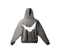 Yeezy Gap Dove Shrunken Hoodie - Grey