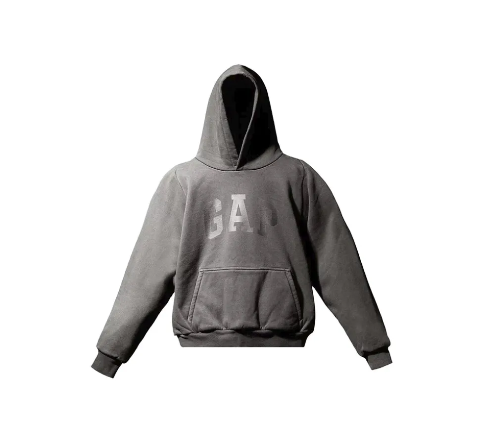 Yeezy Gap Dove Shrunken Hoodie - Grey