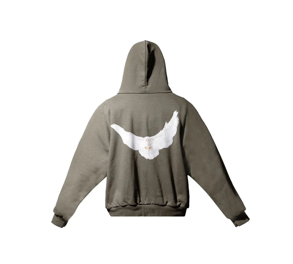 Yeezy Gap Dove Shrunken Hoodie - Beige